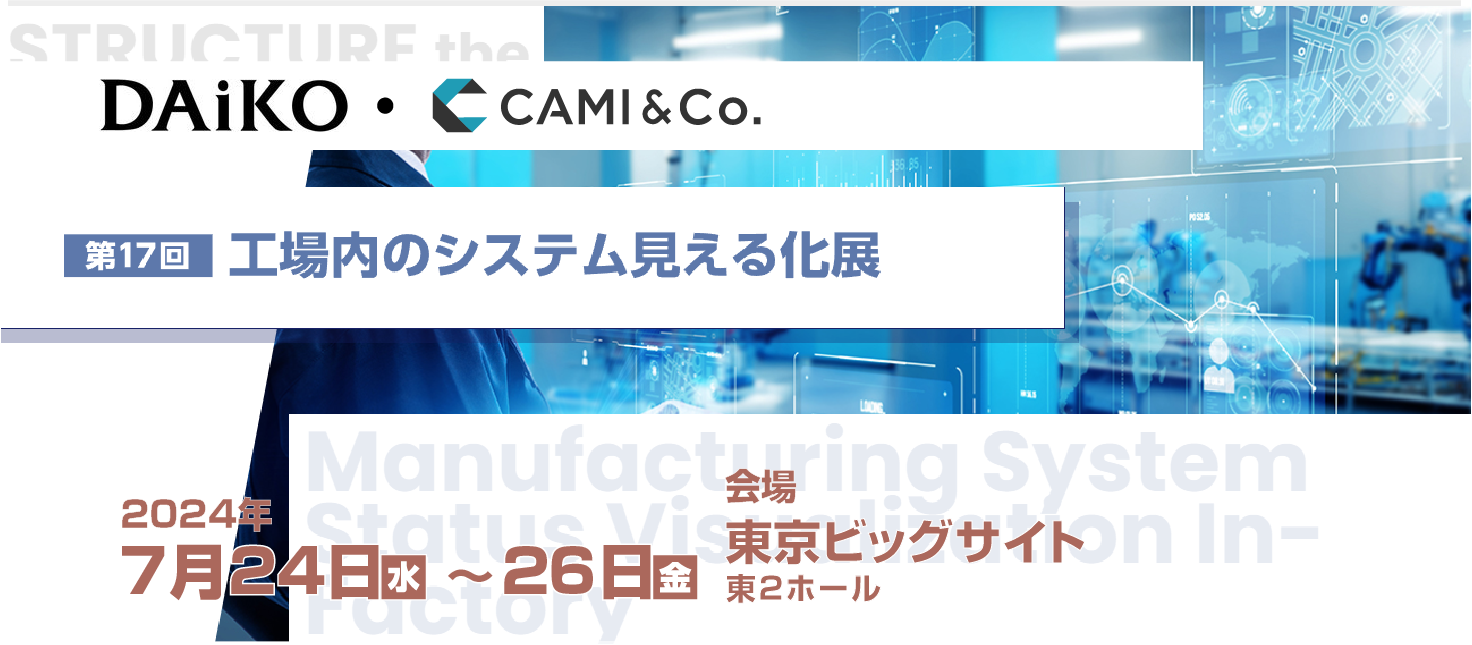 工場内のシステム見える化展